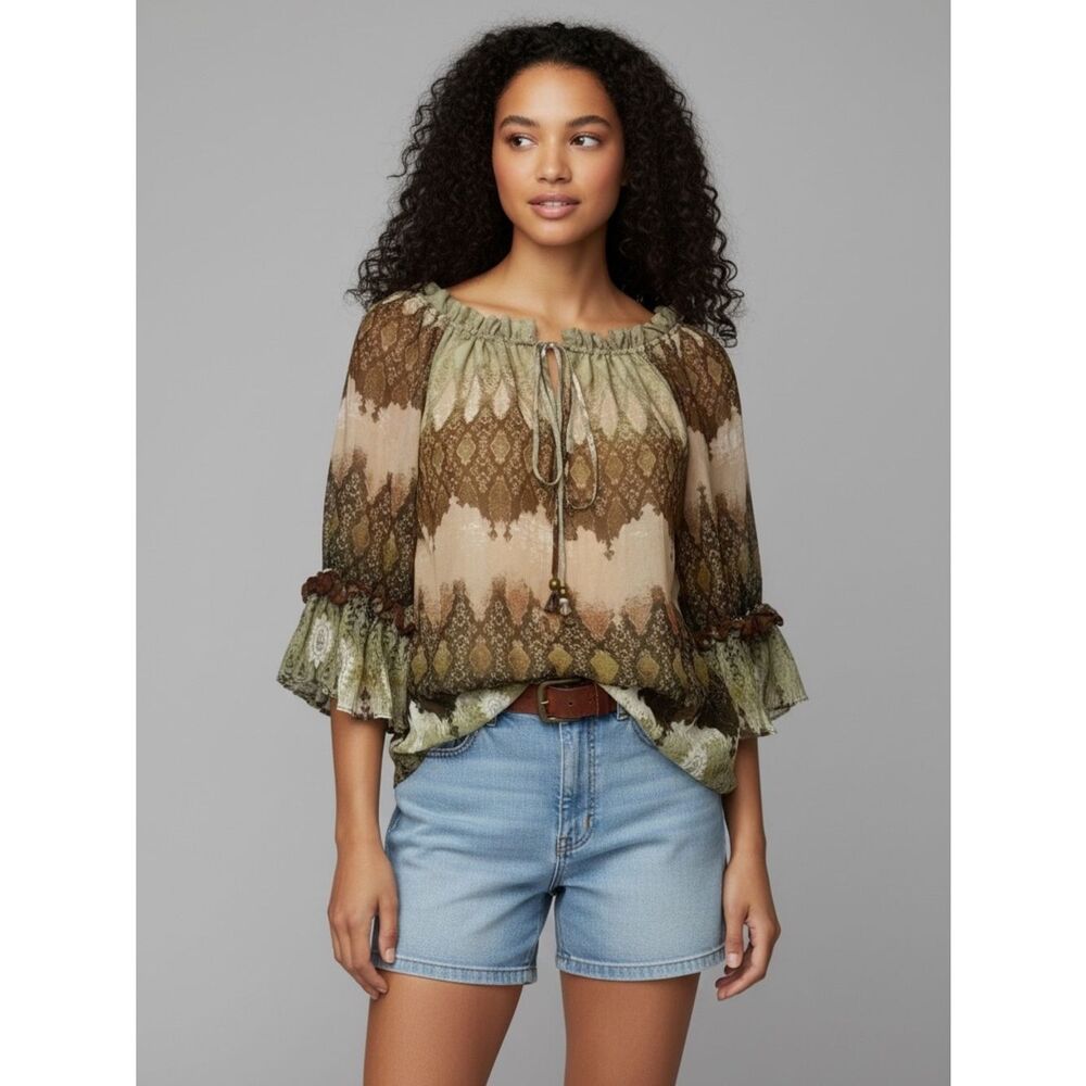 Boho Top by Eric Signature. Size 4